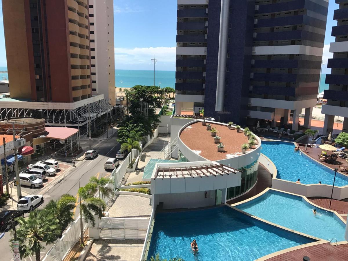 פורטאלזה Apartamento 17º Andar Beira Mar Com 2 Quartos מראה חיצוני תמונה