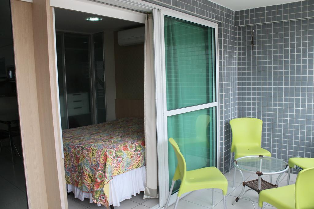 פורטאלזה Apartamento 17º Andar Beira Mar Com 2 Quartos חדר תמונה